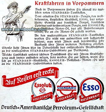 ESSO Luftbildkarte, Deutsch-Amerikanische Petroleum-Gesellschaft