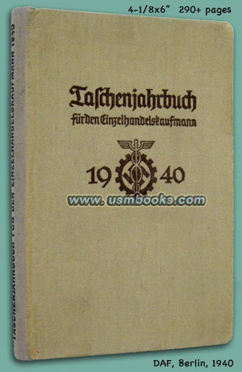 1940 Taschenjahrbuch für den Einzelhandelskaufmann
