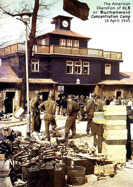 Buchenwald Concentration Camp liberation 1945