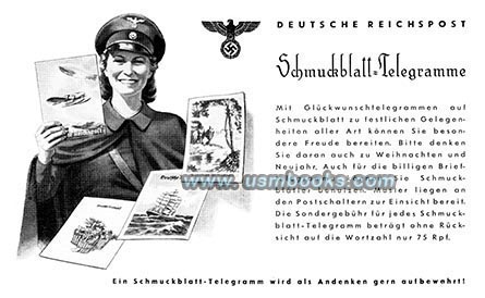 Deutsche Reichspost advertising
