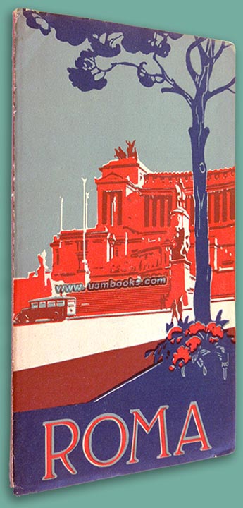 fascist Italian travel brochure ROME