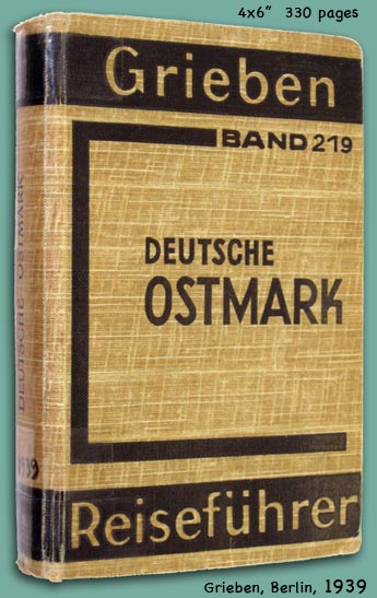 1939 GRIEBEN DEUTSCHE OSTMARK