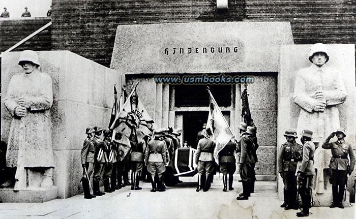 1934 Hindenburg funeral Tannenberg