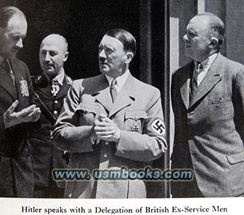 Hitler with British war veterans
