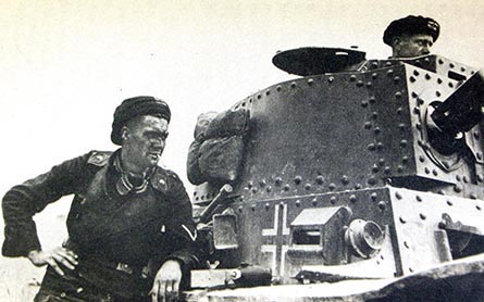 Nazi tank crew, Panzer wrap