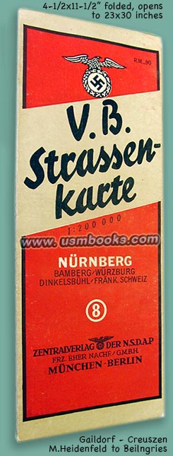 VB Strassenkarte Nuernberg 8