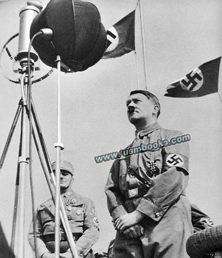 Hitler speaks to the SA in Kiel