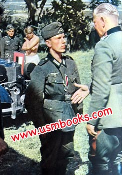 Nazi medal ceremony in the field