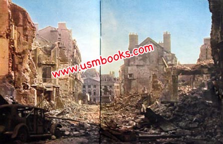 WW2 battle damage France