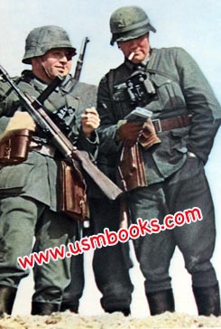 Wehrmacht soldiers, K98, Nazi binoculars
