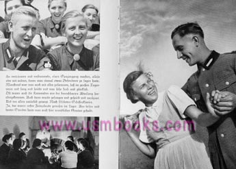 Wehrmacht soldiers with RAD women