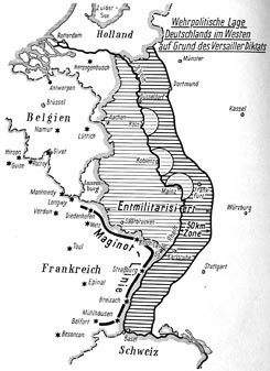 Siegfried Line map