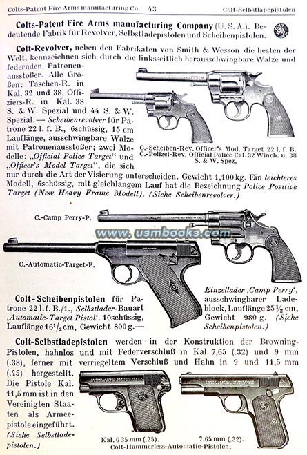 Colt pistols