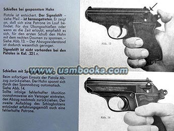 Walther pistol shooting instructions