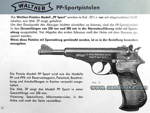 Walther PP Sportpistole