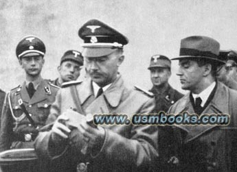 Reichsführer-SS Heinrich Himmler in Litzmannstadt
