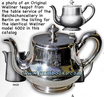 Reichschancellery Wellner tea pot 