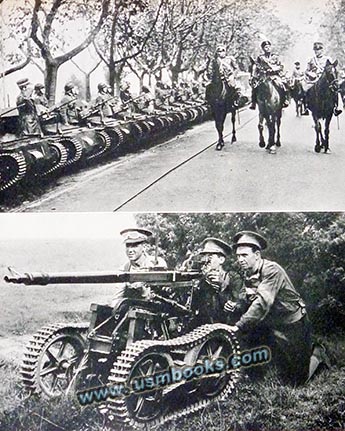 Benito Mussolini, anti-tank gun on tracks