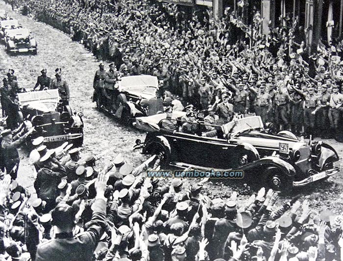 Hitler victpry parade Berlin 1940