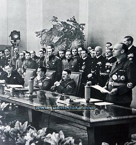  Nazi-Italian-Japanese Axis, Joachim von Ribbentrop, Count Ciano, Hitler