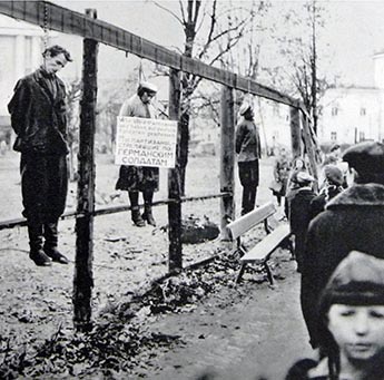 public executions of partisans who had shot at SS men