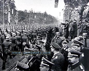 Nazi victory parade Warsaw