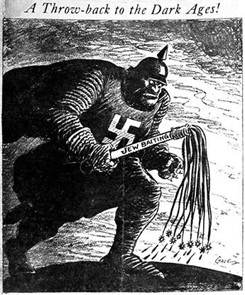 Nazi Jew Baiter caricature