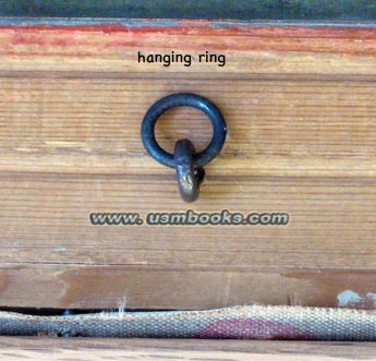 typical German iron hanging ring