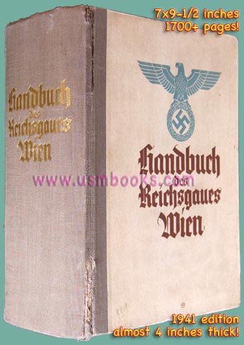 1941 Handbuch Reichsgau Wien