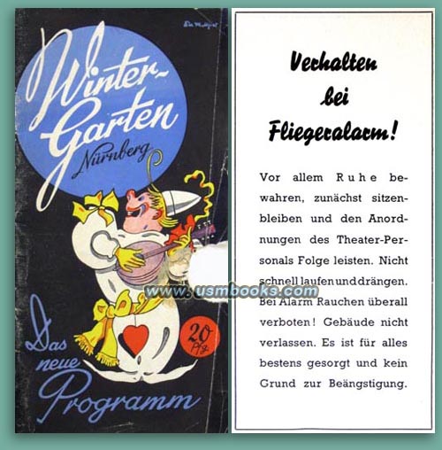 Wintergarten Das neue Programm 1941