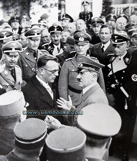 Himmler, Heydrich, Hitler, Reichskommissar Arthur Seyss-Inquart