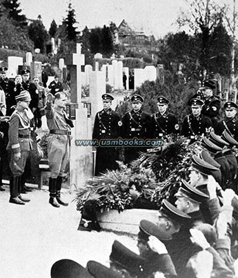 Rudolf Hess honors Austrian Nazis