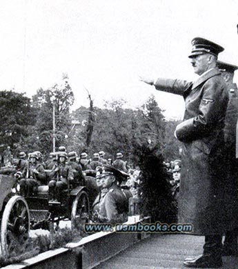 Adolf Hitler, Nazi victory parade Warsaw 5 October 1939