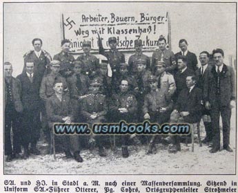National Socialist meetings in Austria