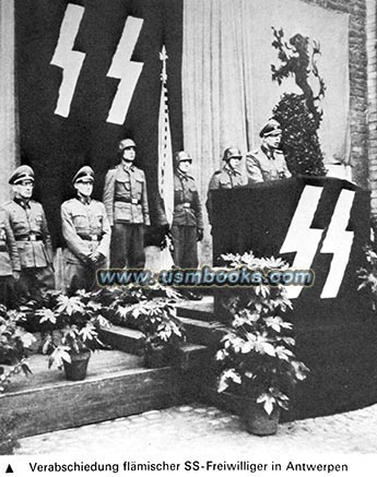 Waffen-SS volunteer funeral in Antwerp