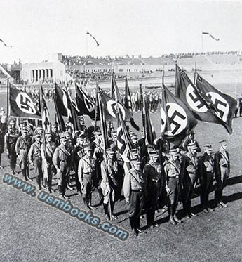 Hakenkreuzfahnen, Nazi swastika flags