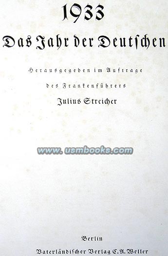 1933 Das Jahr der Deutschen, Frankenfhrer Julius Streicher