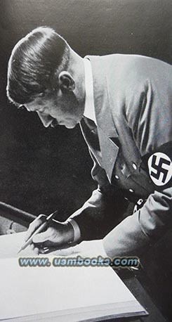 Adolf Hitler signature