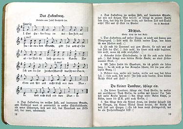 Nazi Party song book