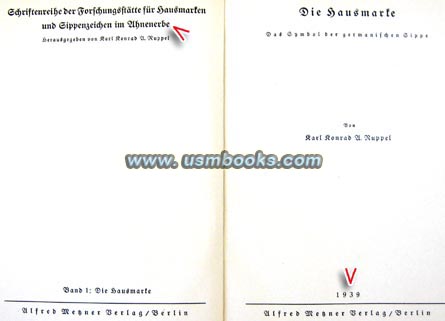 Forschungsgemeinschaft Deutsches Ahnenerbe e. V. or National Socialist Research Association for German Ancestral Heritage