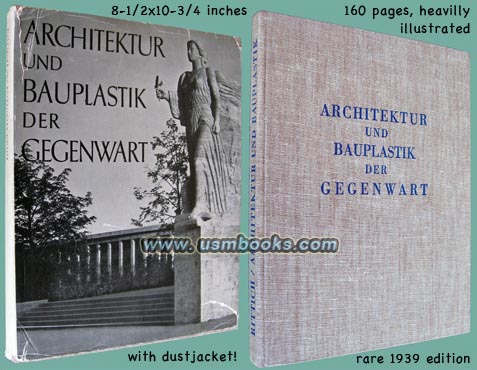 ARCHITEKTUR UND BAUPLASTIK DER GEGENWART (Architecture and Building Sculptures of the Present)  by 