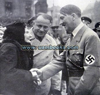 Hitler and Josef Burckel in Saarbrucken