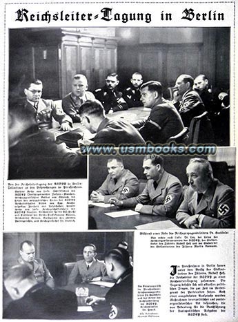 Nazi Reichsleiter conference in Berlin