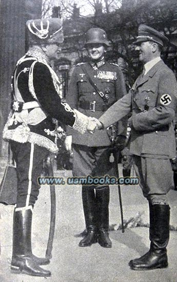 Hitler, Blomberg and Von Mackensen