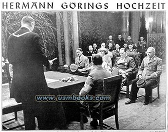 Hermann Goering civil wedding