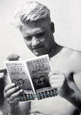 American diver Mickey Riley