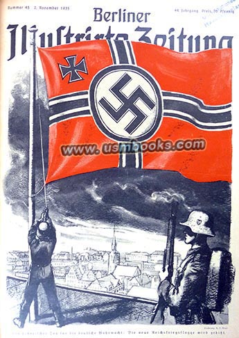 the new Nazi Reichskriegsflagge