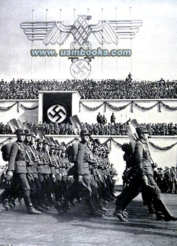 RAD parade Nazi Party Days 1935