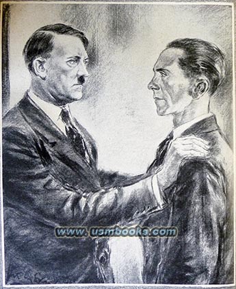 Adolf Hitler and Dr. Joseph Goebbels