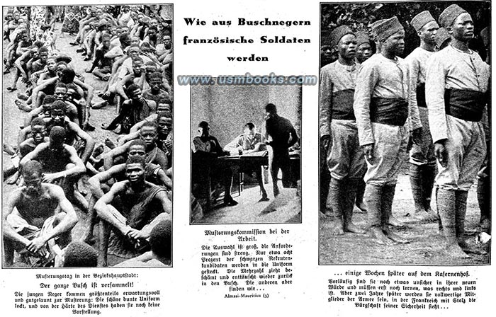 from Boschneger to French soldiers